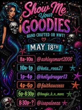 Show Me Your Goodies Live Share Show Train 🚂 NWT or Handcrafted Items